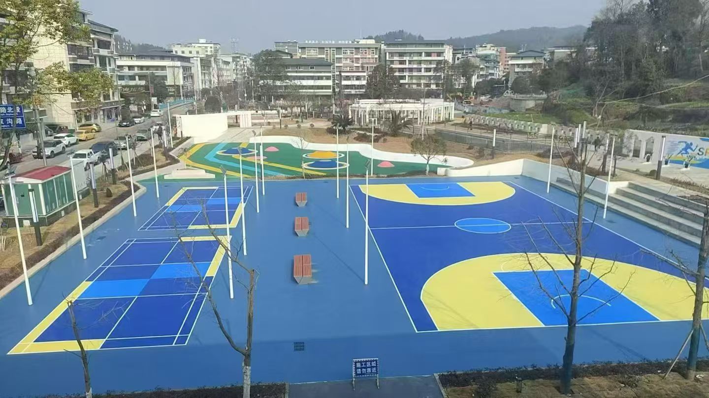 襄阳市epdm颗粒混合型塑胶跑道 - 价格